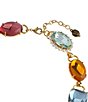 Kurt Geiger London Signature Eagle Candy Gemstone Statement Collar Necklace - Image 4