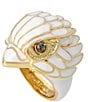 Color:White - Image 1 - Signature Eagle Cocktail Ring