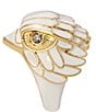 Color:White - Image 3 - Signature Eagle Cocktail Ring