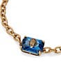 Kurt Geiger London Signature Eagle Gem Link Line Bracelet, Color:Blue - Image 2