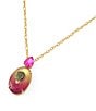 Kurt Geiger London Signature Eagle Gemstone Long Pendant Necklace - Image 3
