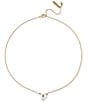 Kurt Geiger London Signature Eagle Heart Gem Short Pendant Necklace - Image 2