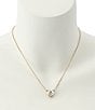 Kurt Geiger London Signature Eagle Heart Gem Short Pendant Necklace - Image 4