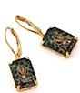 Kurt Geiger London Signature Eagle Leopard Stone Drop Earrings, Color:Multi - Image 2
