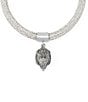 Kurt Geiger London Signature Eagle Mesh Chunky Rope Statement Collar Necklace - Image 3
