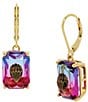 Kurt Geiger London Signature Eagle Ombre Gem Drop Earrings - Image 1