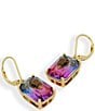 Kurt Geiger London Signature Eagle Ombre Gem Drop Earrings - Image 2