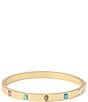 Kurt Geiger London Signature Eagle Stone Bangle Bracelet - Image 6