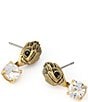 Kurt Geiger London Signature Eagle Stone Drop Earrings - Image 2