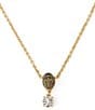 Kurt Geiger London Signature Eagle Stone Short Pendant Necklace - Image 6