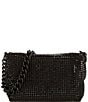 Color:Black - Image 2 - Small Black Party Rhinestone Shoulder Bag
