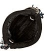 Kurt Geiger London Small Kensington Suede Drawstring Bucket Bag, Color:Black - Image 3