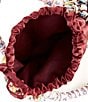 Kurt Geiger London Small Macrame Crystal Clutch, Color:Wine - Image 3