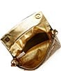 Kurt Geiger London Rhinestone Gold Small Party Shoulder Bag, Color:Gold - Image 3