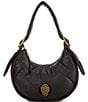 Kurt Geiger London Small Puff Kensington Hobo Bag, Color:Black - Image 1