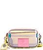 Kurt Geiger London Southbank Small Rainbow Glitter Clear Vinyl Camera Bag - Image 1