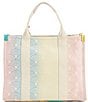 Color:Multi - Image 2 - Small Southbank Ombre Rainbow Tote Bag