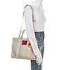Color:Multi - Image 4 - Small Southbank Ombre Rainbow Tote Bag