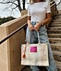 Color:Multi - Image 6 - Small Southbank Ombre Rainbow Tote Bag