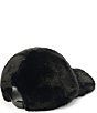 Kurt Geiger London Solid Mink Faux Fur Baseball Cap - Image 3