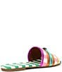 Color:Multi - Image 2 - Southbank Fabric Stripe Flat Sandals