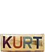 Kurt Geiger London Southbank Geometric Pattern Tote Bag, Color:Gold - Image 4