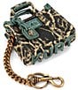 Kurt Geiger London Southbank Keyring Bag Charm, Color:Brown Leopard - Image 3