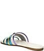 Color:Multi - Image 3 - Southbank Metallic Flat Sandals