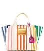 Color:Multi - Image 1 - Southbank Stripe Small Shopper Tote Bag