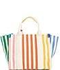 Color:Multi - Image 2 - Southbank Stripe Small Shopper Tote Bag