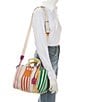 Color:Multi - Image 4 - Southbank Stripe Small Shopper Tote Bag