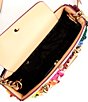 Kurt Geiger London Square Kensington Suede Fringe Bag, Color:Multi - Image 3