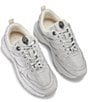 Kurt Geiger London Starlight Runner Metallic Crystal Embellished Sneakers - Image 2