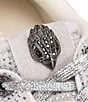 Kurt Geiger London Starlight Runner Metallic Crystal Embellished Sneakers - Image 5