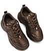 Kurt Geiger London Starlight Runner Metallic Crystal Embellished Sneakers - Image 2
