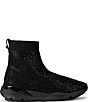 Kurt Geiger London Sterling Embellished Sock Runner Sneakers - Image 1
