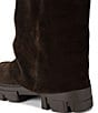 Kurt Geiger London Stomp Foldover Suede Biker Boots - Image 4