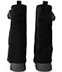 Kurt Geiger London Stomp Foldover Suede Mid Calf Biker Boots - Image 3
