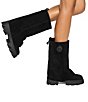 Kurt Geiger London Stomp Foldover Suede Mid Calf Biker Boots - Image 6