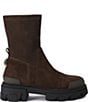 Kurt Geiger London Stomp Sock Suede Eagle Ornament Chunky Mid Calf Boots - Image 1