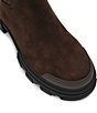 Kurt Geiger London Stomp Sock Suede Eagle Ornament Chunky Mid Calf Boots - Image 4