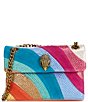 Kurt Geiger London Mini Kensington Rainbow Swirl Crossbody Bag, Color:Multi - Image 1