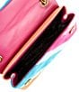 Kurt Geiger London Mini Kensington Rainbow Swirl Crossbody Bag, Color:Multi - Image 3
