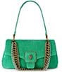 Kurt Geiger London Suede Mini Pimlico Solid Chain Crossbody Bag - Image 1