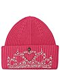 Kurt Geiger London Tiara Beaded Knit Beanie - Image 5