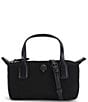 Kurt Geiger London Tiny Sloane Canvas Shopper Tote Bag - Image 1