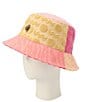 Kurt Geiger London Towelling Patchwork Bucket Hat - Image 3