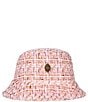 Kurt Geiger London Tweed Bucket Hat, Color:Pink - Image 1