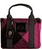 Kurt Geiger London Tweed Small Southbank Tote Bag, Color:Pink - Image 1