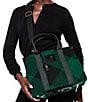 Kurt Geiger London Tweed Southbank Tote Bag, Color:Green - Image 5